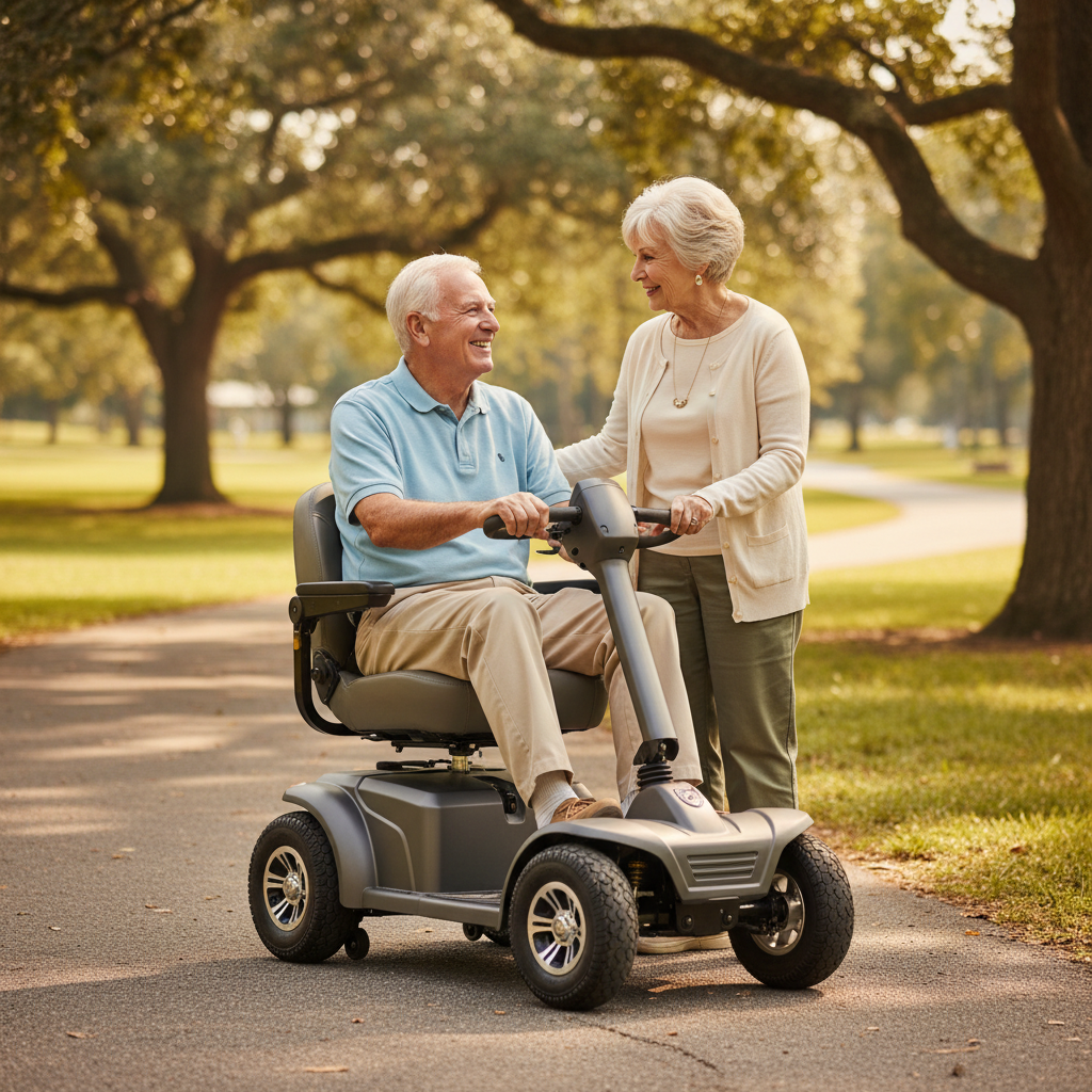 สกู๊ตเตอร์ไฟฟ้าสำหรับผู้สูงอายุ: เลือกอย่างไรให้ปลอดภัย - electric-scooter-for-seniors-guide