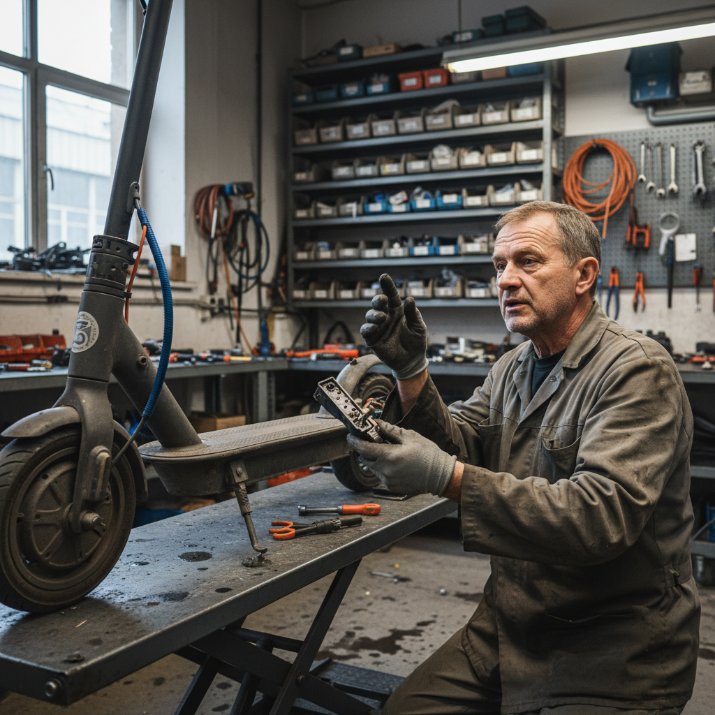 ช่างใหญ่เตือน! 5 ข้อผิดพลาดทำสกู๊ตเตอร์ไฟฟ้าพังไว - electric-scooter-maintenance-mistakes