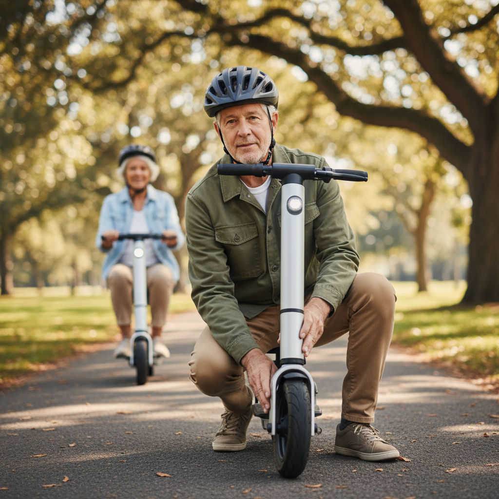 ขับขี่ปลอดภัย! 5 ทิปส์สกู๊ตเตอร์ไฟฟ้าสำหรับผู้สูงอายุ - electric-scooter-safety-tips-seniors