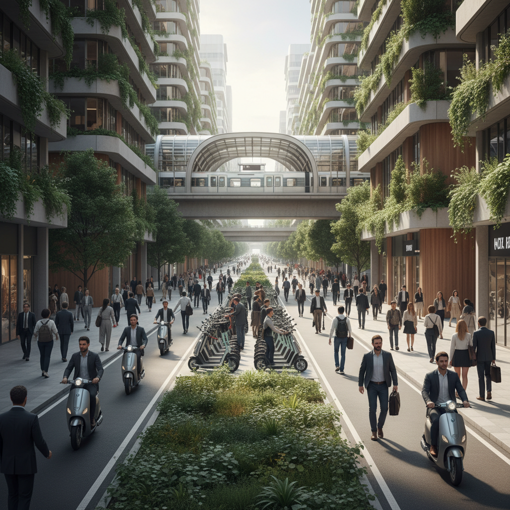 เทรนด์ E-Scooter 2026: พลิกโฉมการเดินทางในเมืองใหญ่ - escooter-trends-urban-mobility-2026