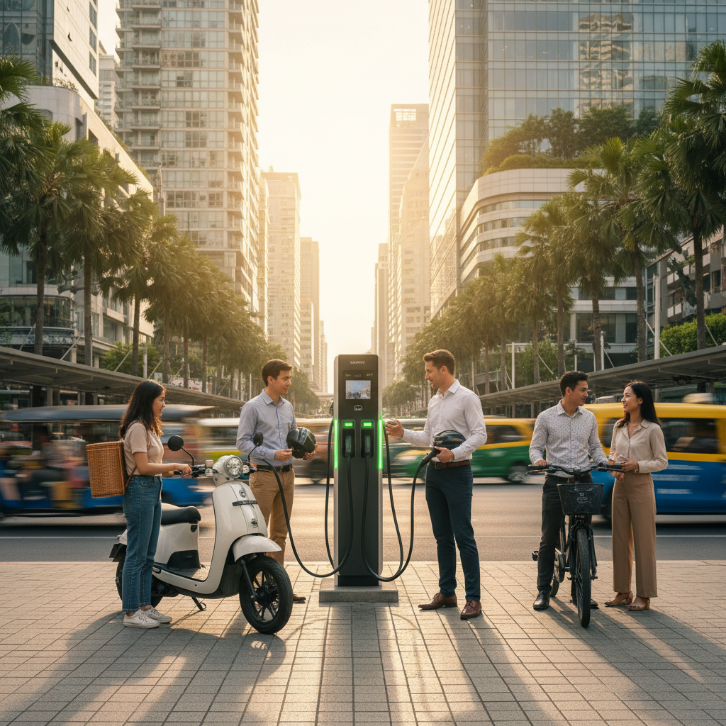 เจาะนโยบายรัฐ! เพิ่มจุดชาร์จ EV ทั่วไทย E-Bike ได้ใช้ไหม?
