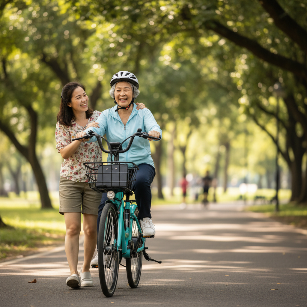 5 ปัจจัยเลือก E-Bike ให้ผู้สูงวัย ขับขี่ปลอดภัย ไร้กังวล