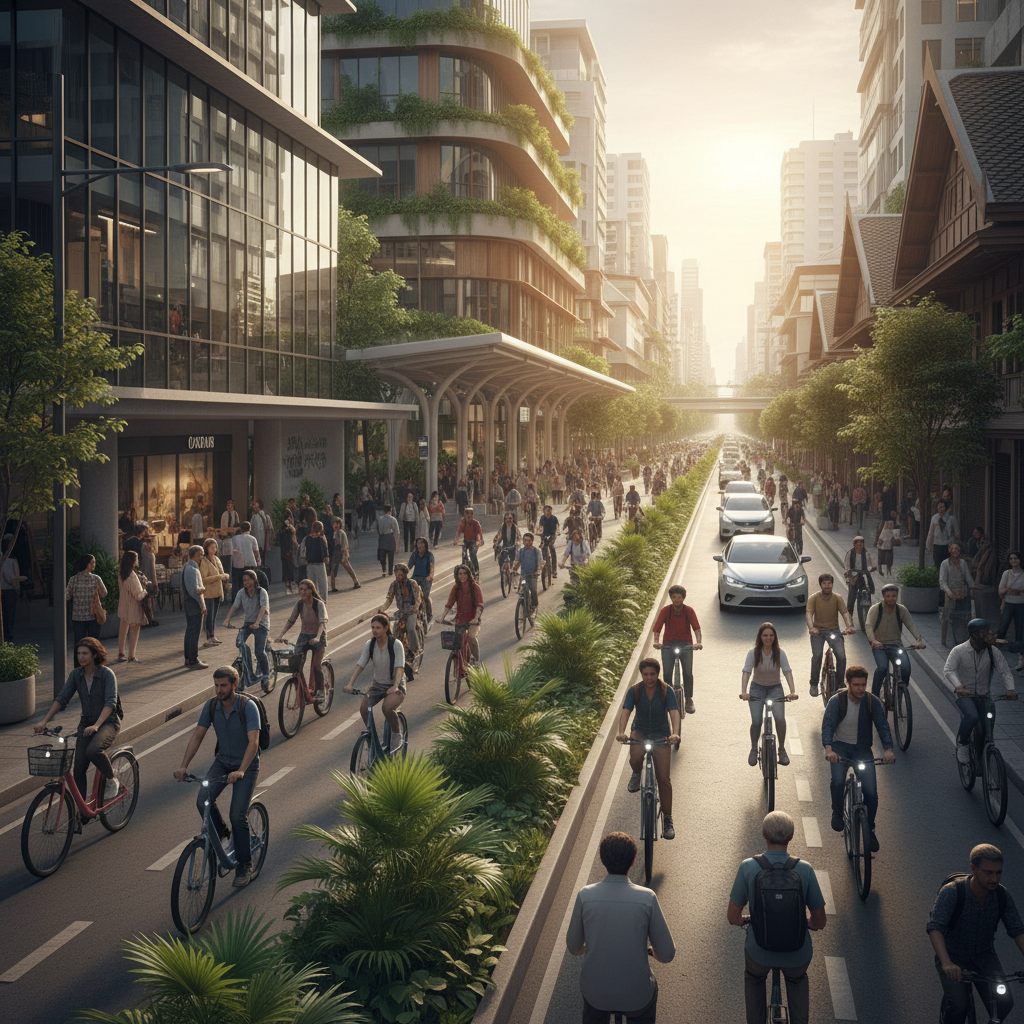 Micromobility เทรนด์มาแรง 2026: E-Bike เปลี่ยนเมืองไทย - micromobility-thailand-ebike-trend-2026
