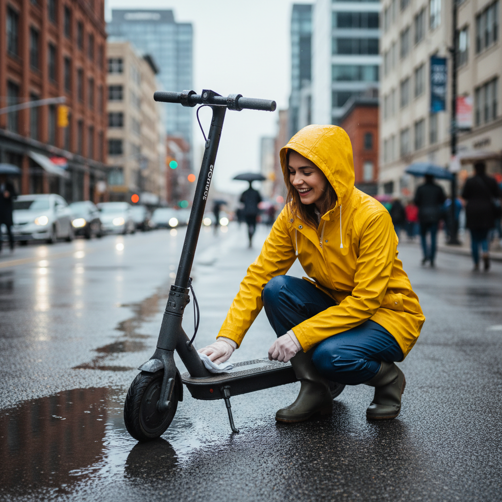 รับมือหน้าฝน! 5 วิธีดูแล E-Bike และสกู๊ตเตอร์ไฟฟ้า
