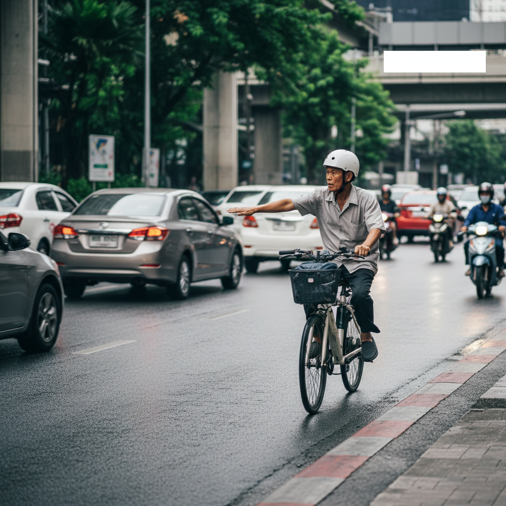 ขับ E-Bike ให้ปลอดภัย: 7 ข้อควรรู้สำหรับถนนเมืองไทย - safe-ebike-riding-thailand