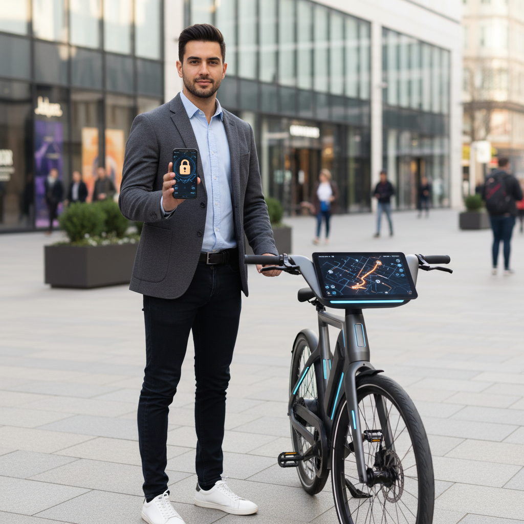 เทรนด์ E-Bike 2026: GPS นำทาง และระบบกันขโมยอัจฉริยะ - smart-ebike-gps-antitheft-2026