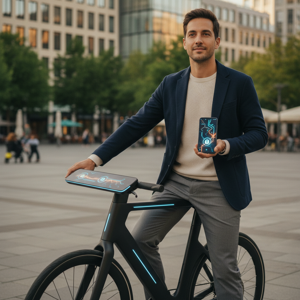 เทรนด์ E-Bike 2026: เชื่อมต่อแอป GPS กันขโมยอัจฉริยะ - smart-ebike-trends-2026-gps-app