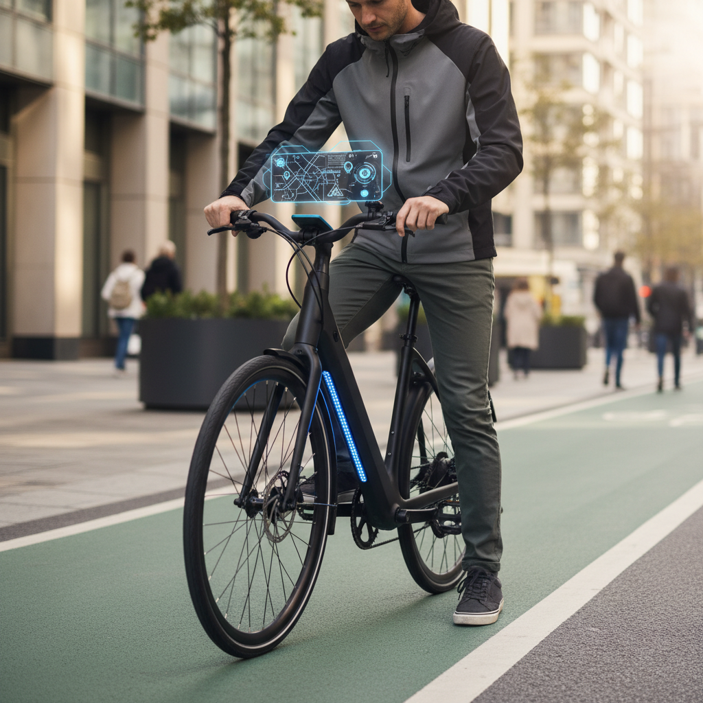 เทรนด์ Smart E-Bike 2026: เชื่อมต่อแอปฯ มี GPS ในตัว - smart-ebike-trends-2026-gps