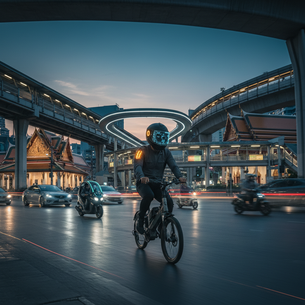 อนาคตความปลอดภัย: Smart Helmet E-Bike เทรนด์ปี 2569 - smart-helmet-ebike-safety-trends-2026