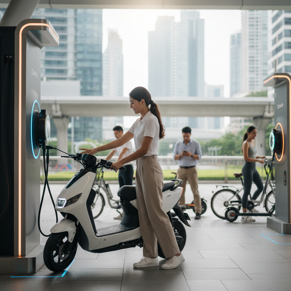 แบตฯ สลับได้: อนาคต E-Bike และสกู๊ตเตอร์ไฟฟ้าในไทย