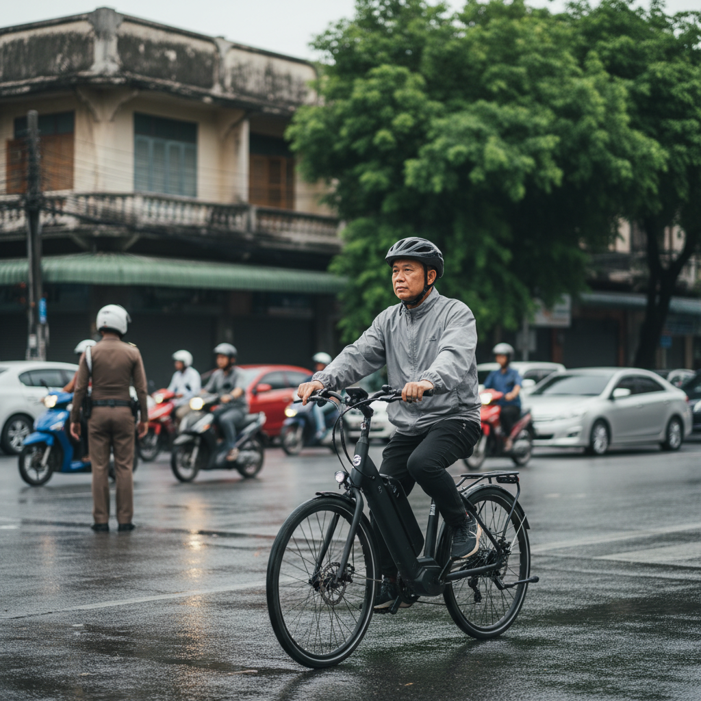 ขับ E-Bike ต้องมีใบขับขี่ไหม? สรุปกฎหมายล่าสุด - thai-ebike-law-license-guide
