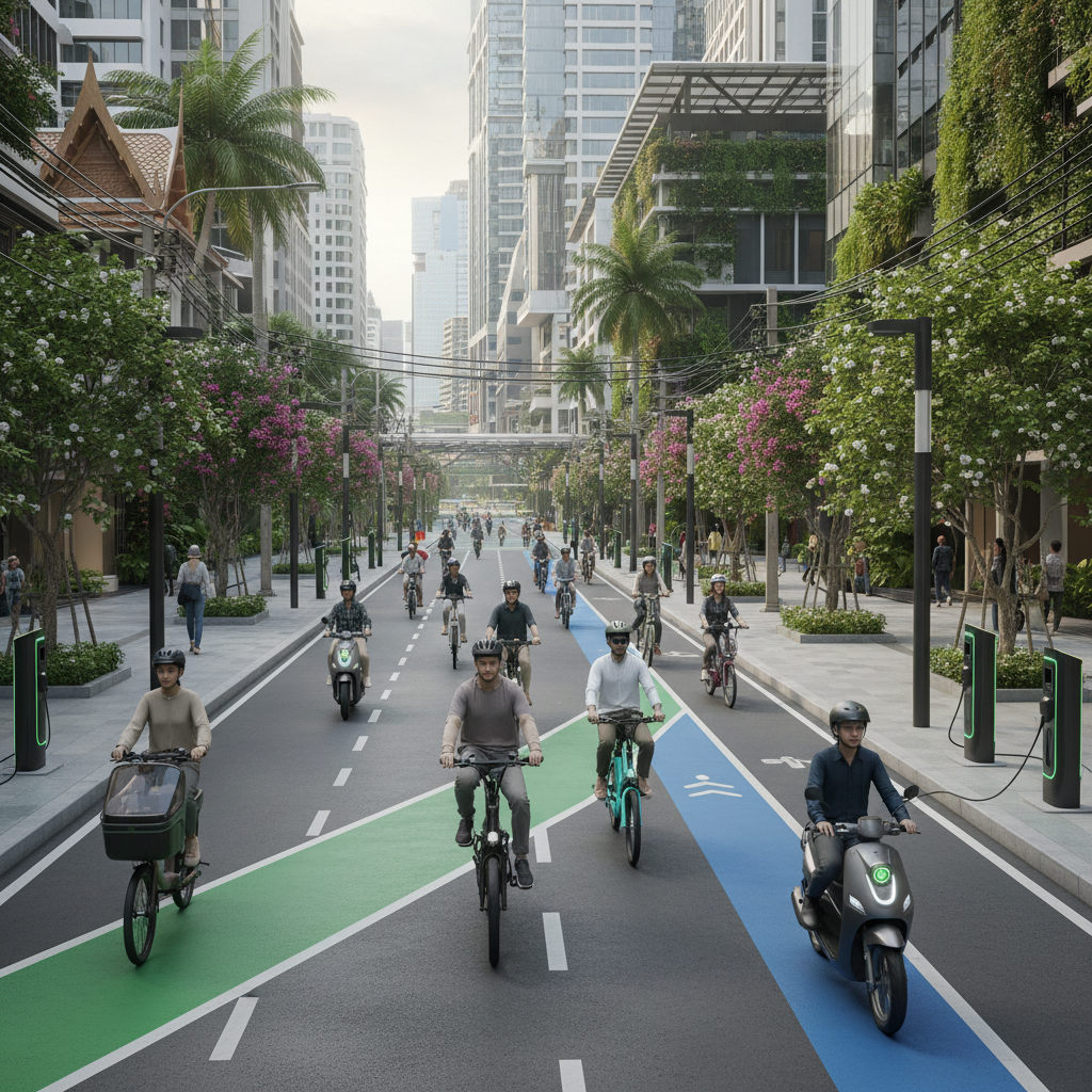 นโยบาย EV 4.0: ส่องอนาคต E-Bike ไทยปี 2569 - thailand-ev-policy-ebike-2026