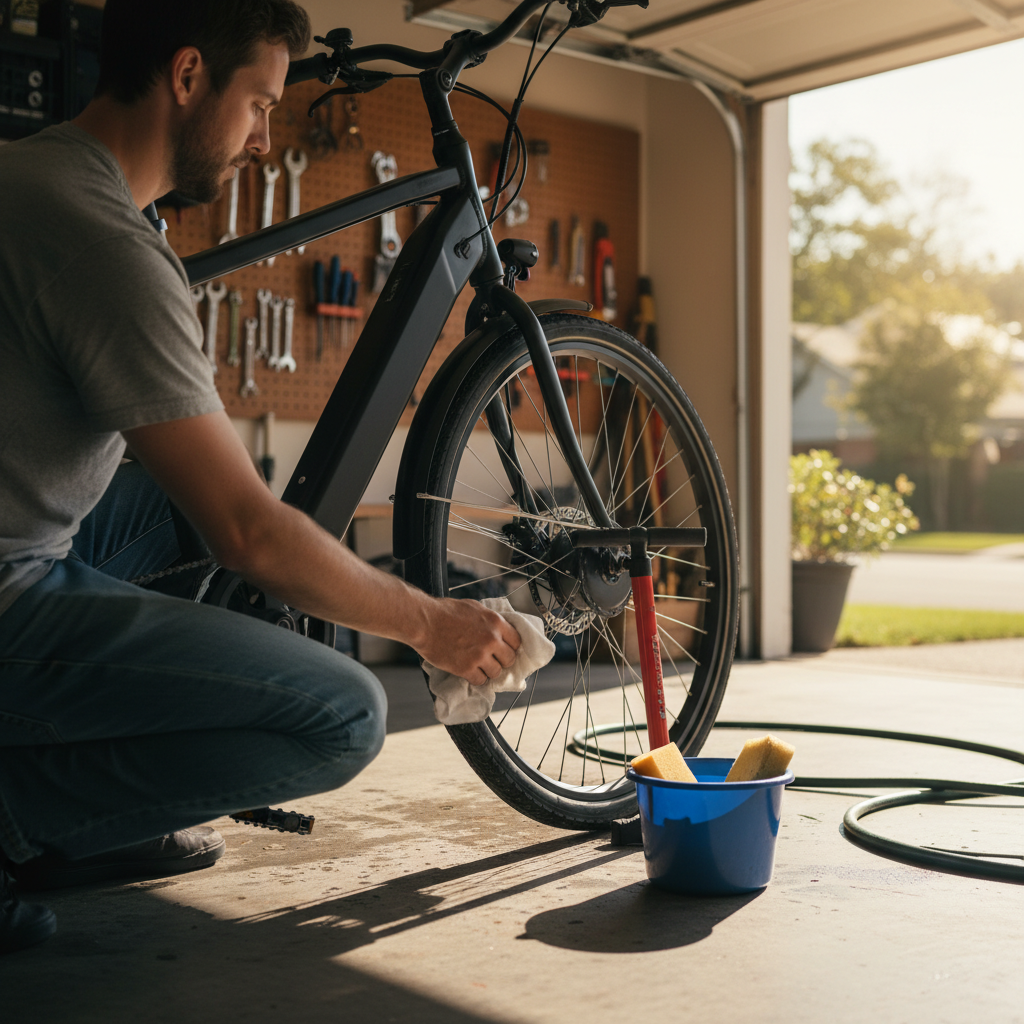 เช็คลิสต์ดูแล E-Bike ประจำสัปดาห์ ทำเองง่ายๆ ที่บ้าน - weekly-ebike-maintenance-checklist