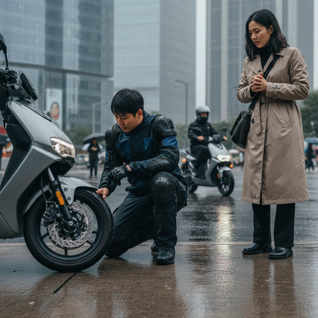 เบรก ABS ในสกู๊ตเตอร์ไฟฟ้าจำเป็นไหม? เทรนด์ความปลอดภัย 2026 - abs-electric-scooter-safety-trend