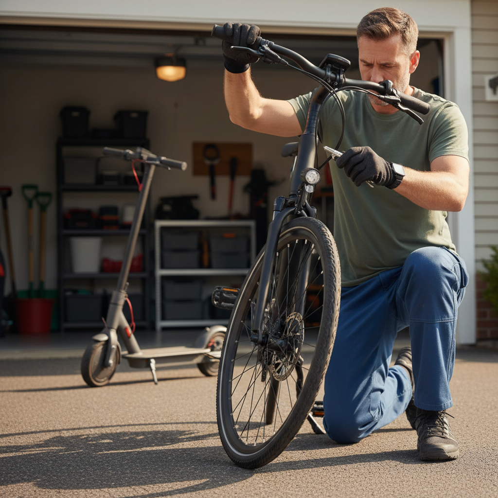 เช็คเบรก E-Bike ง่ายๆ ด้วยตัวเอง เพิ่มความปลอดภัยทุกการขับขี่ - check-ebike-brakes-yourself