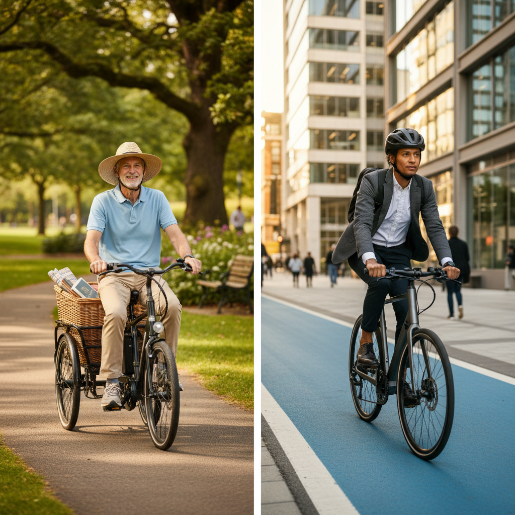 เลือก E-Bike ให้ใช่! รุ่นไหนเหมาะกับผู้สูงอายุ vs วัยทำงาน - choose-right-ebike-for-lifestyle
