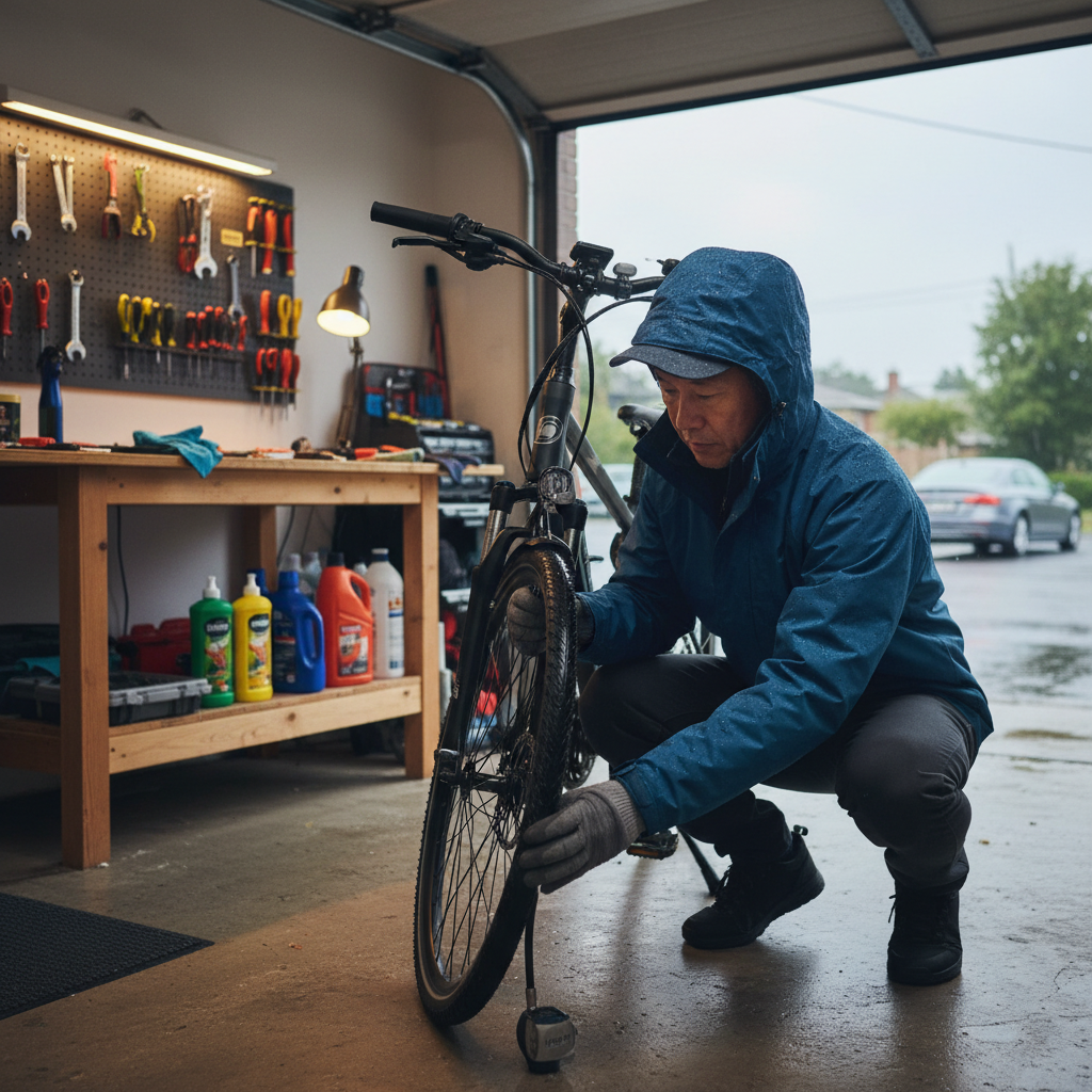 เช็คลิสต์ 7 จุด! ดูแล E-Bike รับหน้าฝนด้วยตัวเอง