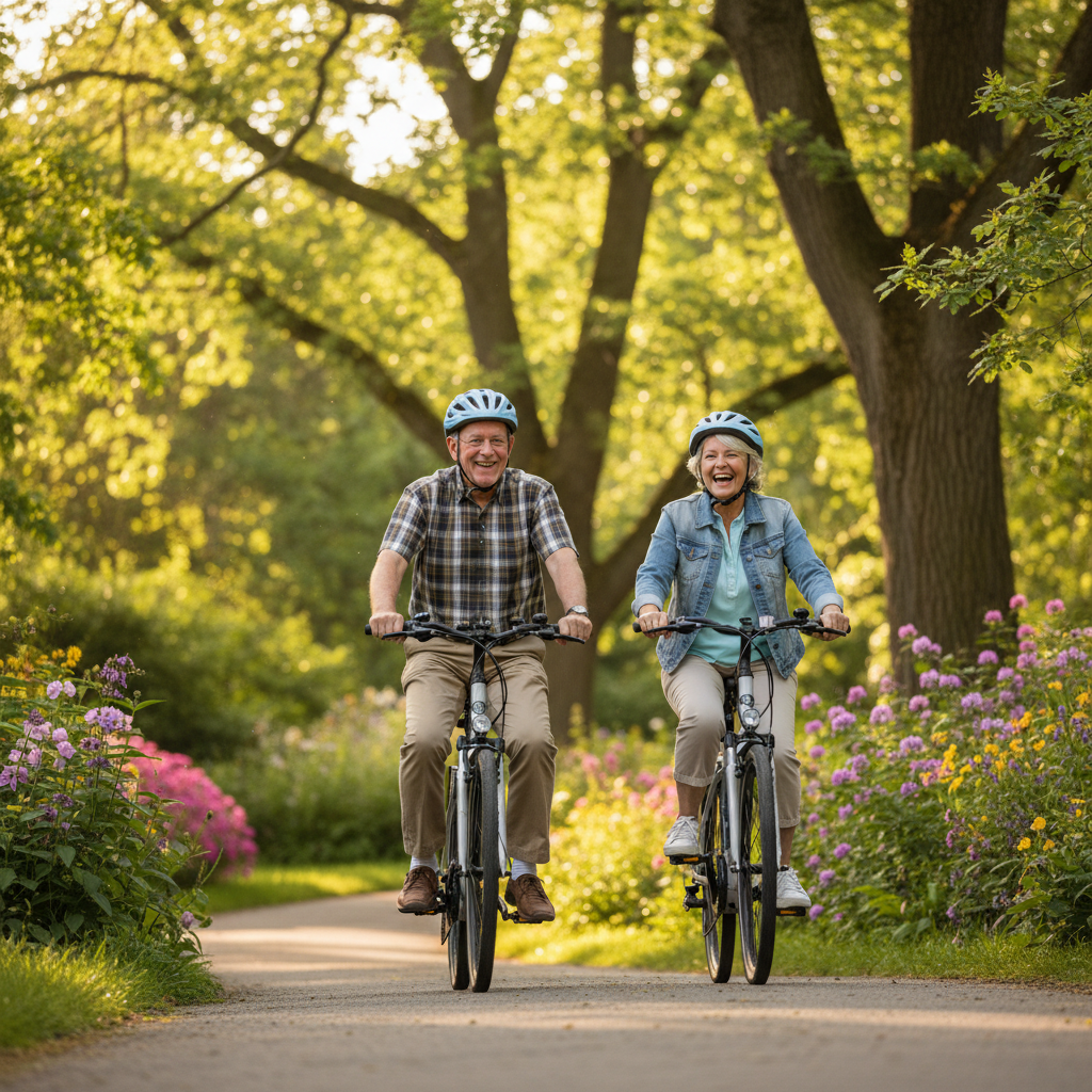 5 เหตุผลที่ E-Bike เป็นเพื่อนคู่ใจของผู้สูงอายุ - e-bike-for-seniors-benefits