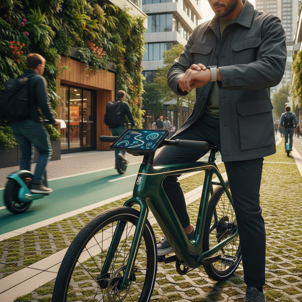 เทรนด์ E-Bike 2570: ไม่ใช่แค่รถ แต่คือ Smart Gadget - e-bike-smart-gadget-trends-2027