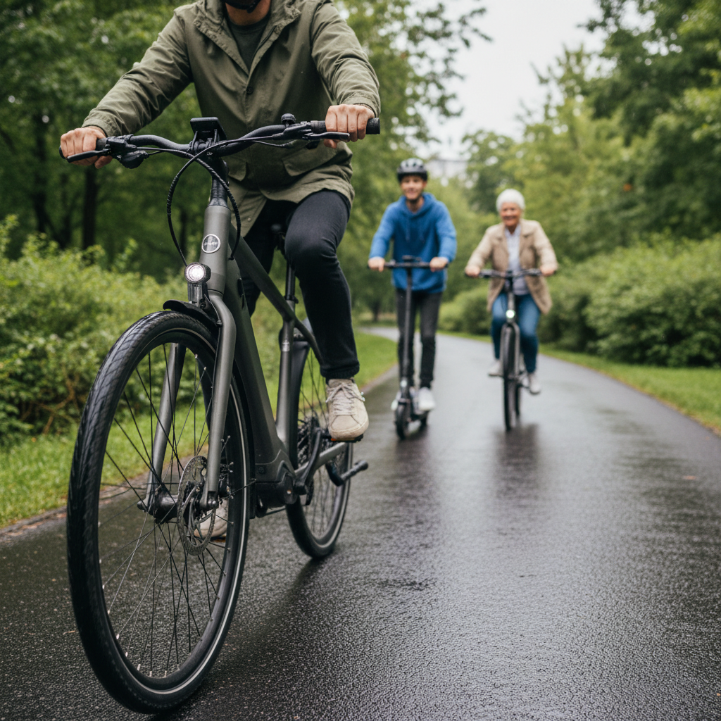 เบรก ABS ใน E-Bike: เทรนด์ความปลอดภัยใหม่ที่ต้องรู้ - ebike-abs-brake-safety-trend