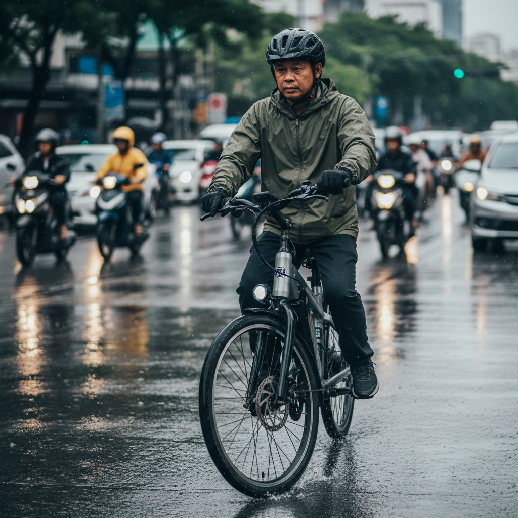 เทคโนโลยีเบรก E-Bike 2026: ABS จำเป็นแค่ไหนสำหรับคนไทย? - ebike-abs-braking-tech-thailand