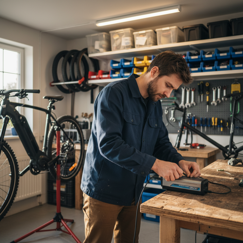 ยืดอายุแบตฯ E-Bike: 5 วิธีชาร์จที่ถูกต้อง ลดการเสื่อม - ebike-battery-charging-tips