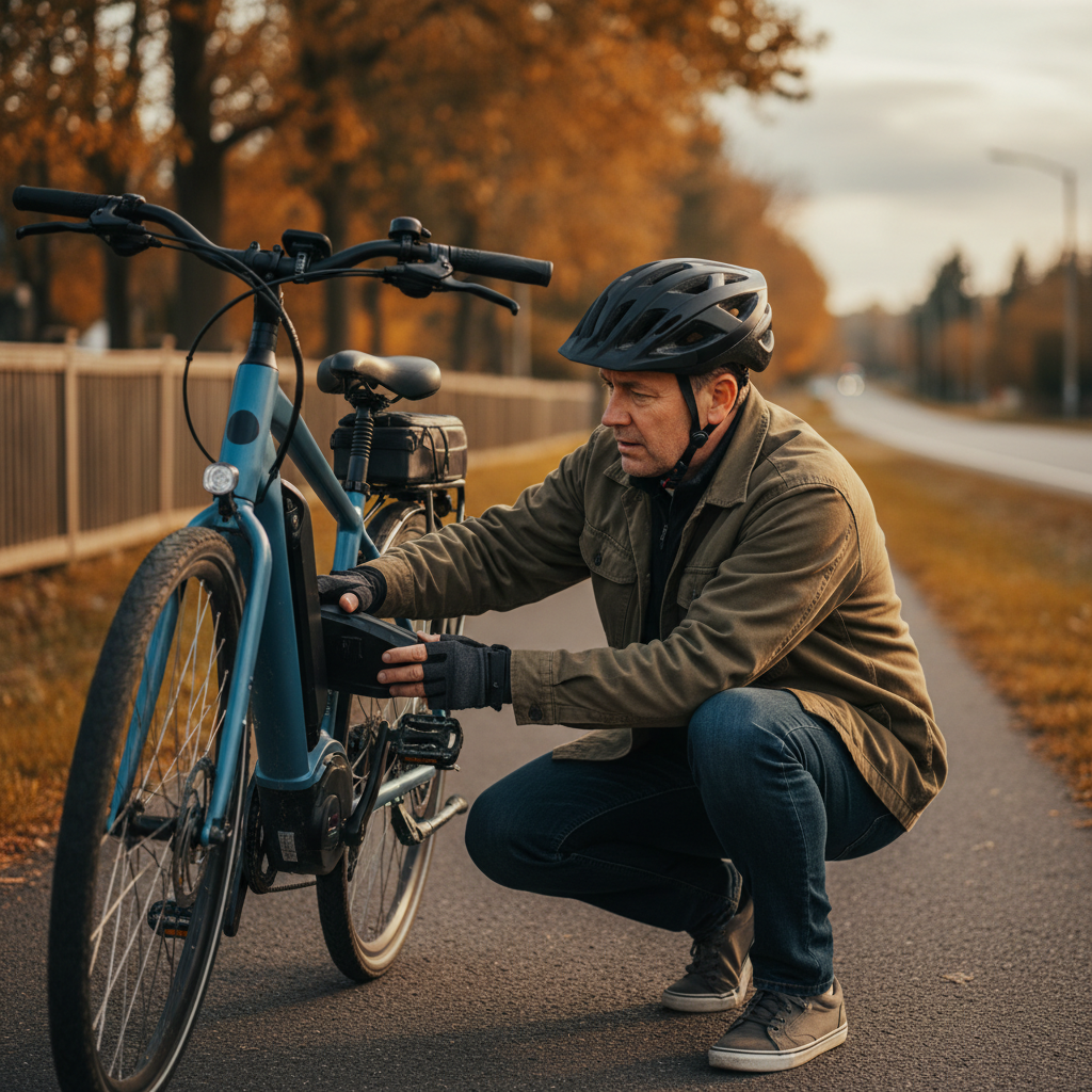 5 สัญญาณแบต E-Bike เสื่อม: ถึงเวลาเปลี่ยนหรือยัง? - ebike-battery-health-signs