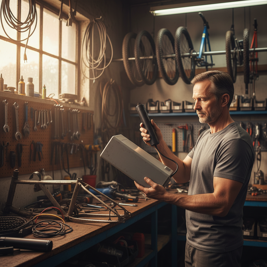 แบตลิเธียม vs ตะกั่ว: เลือกแบต E-Bike ให้ใช่สำหรับคุณ - ebike-battery-lithium-vs-lead-acid