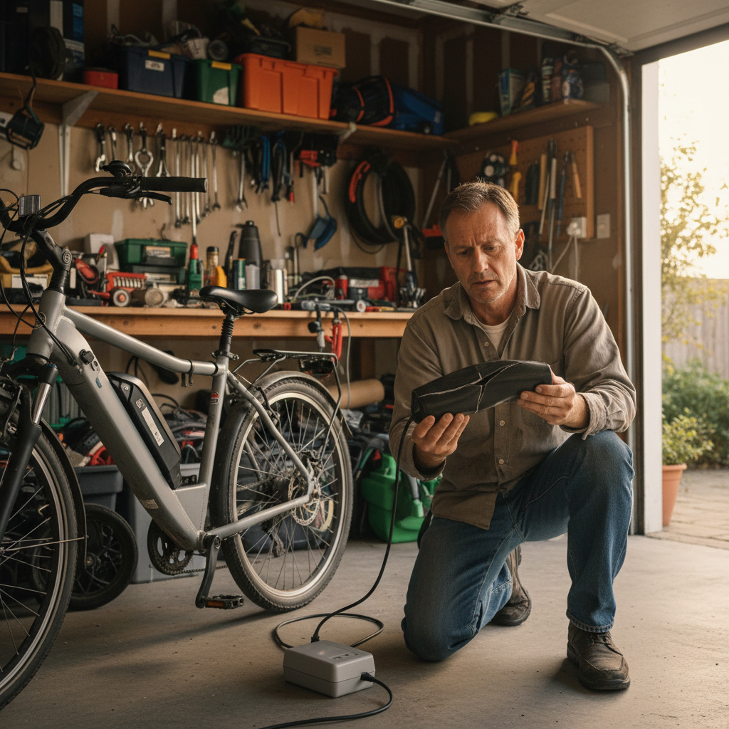 5 สัญญาณเตือน แบตเตอรี่จักรยานไฟฟ้าใกล้เสื่อม - ebike-battery-replacement-signs