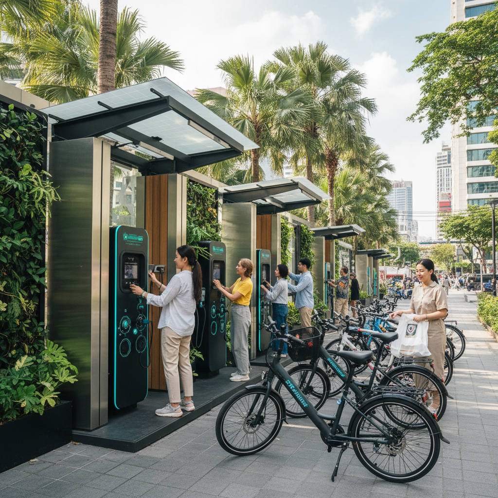 อนาคต E-Bike: สถานีสลับแบตเตอรี่จะมาไทยหรือไม่?