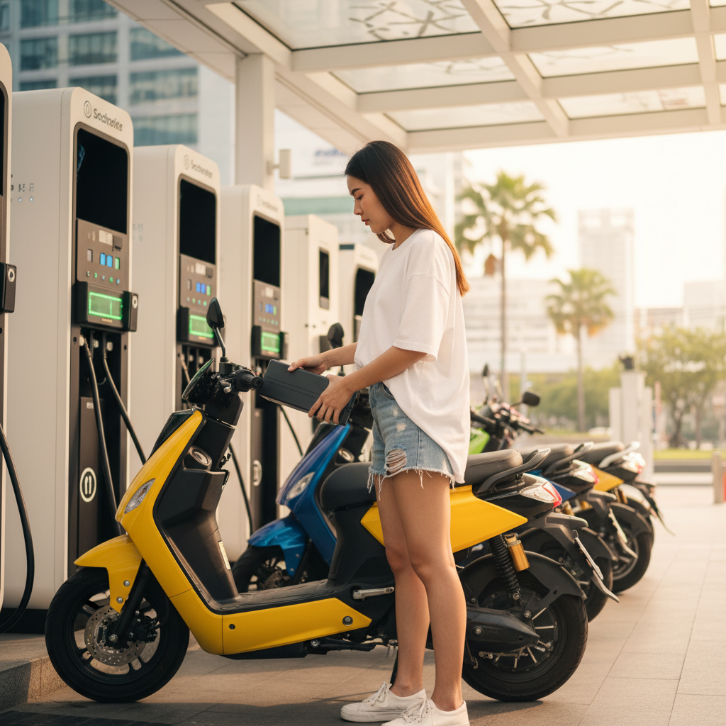 สลับแบต E-Bike: เทรนด์ใหม่ที่อาจมาถึงไทยในไม่ช้า