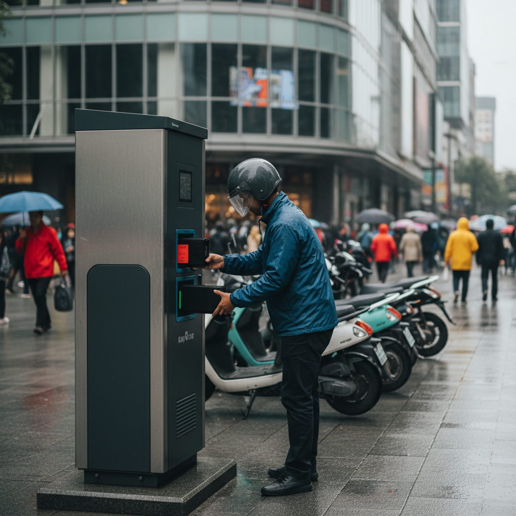 สถานีสลับแบตฯ E-Bike: เทรนด์ใหม่ที่อาจมาถึงไทย? - ebike-battery-swapping-thailand-trend