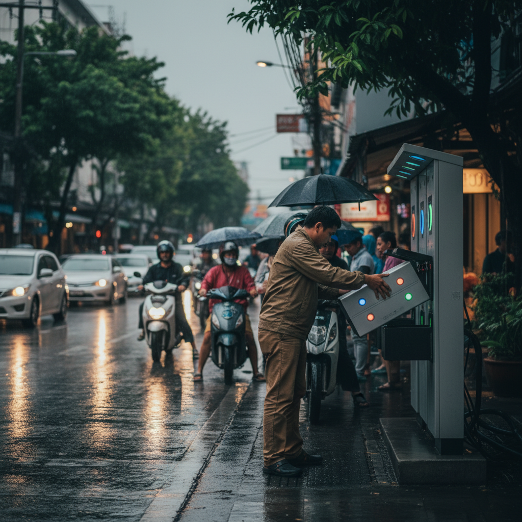 อนาคต E-Bike: ไม่ต้องชาร์จ แค่ 'สลับแบต' จบ? - ebike-battery-swapping-thailand