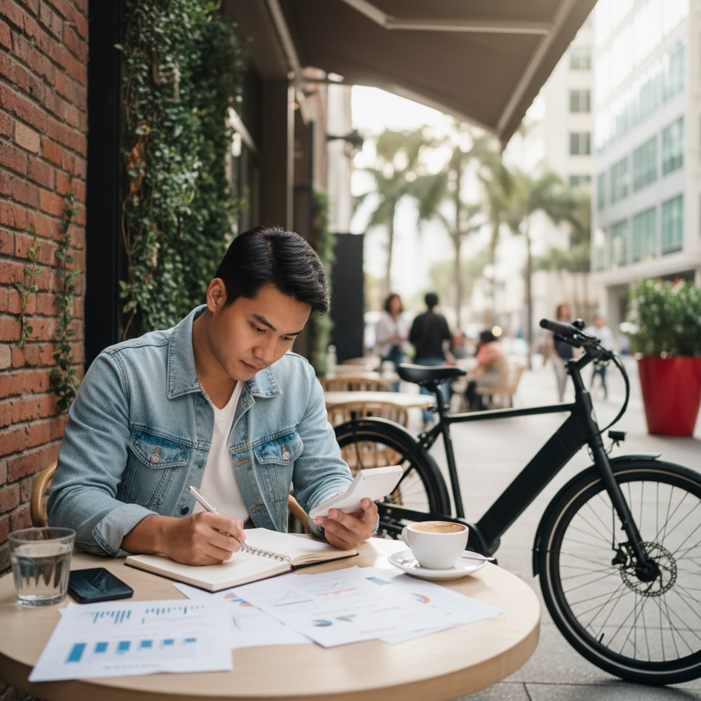 คำนวณจุดคุ้มทุน E-Bike: ประหยัดกว่ามอเตอร์ไซค์จริงหรือ?