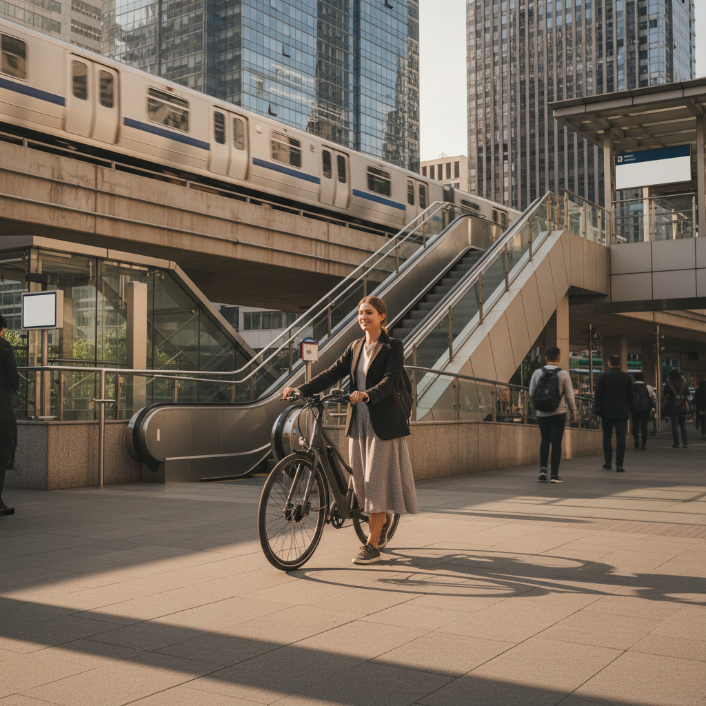 E-Bike + รถไฟฟ้า: เทรนด์เดินทางยุคใหม่ของคนเมืองหลวง - ebike-bts-mrt-micromobility-trend