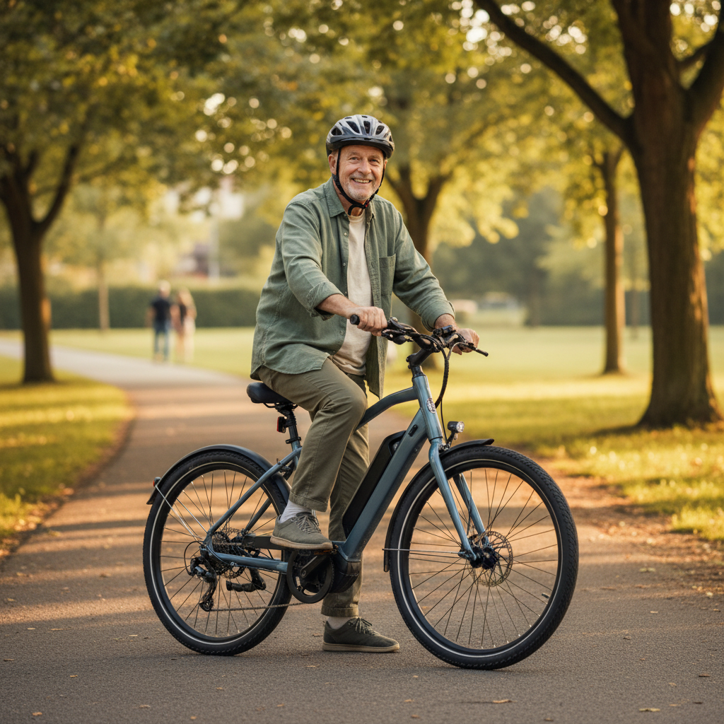 จักรยานไฟฟ้าเพื่อผู้สูงวัย: เลือกอย่างไรให้ปลอดภัย - ebike-buying-guide-seniors