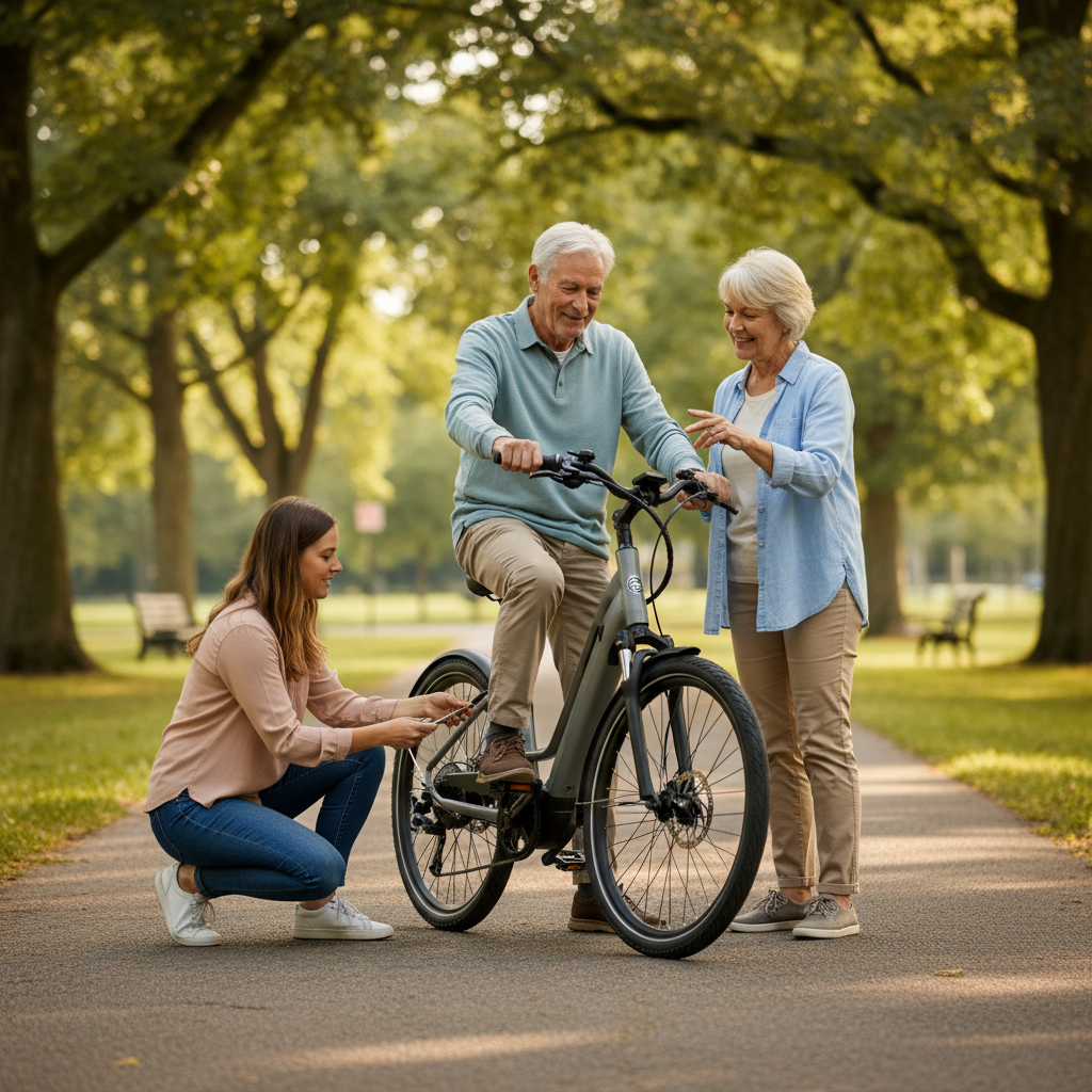 เช็กลิสต์ 7 ข้อ เลือก E-Bike คันแรกให้ผู้สูงอายุ ปลอดภัย - ebike-buying-guide-seniors