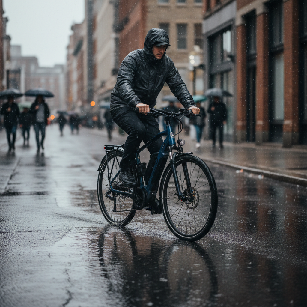 หน้าฝนต้องรอด! 5 วิธีดูแล E-Bike ไม่ให้พังฉบับโปร - ebike-care-rainy-season-tips