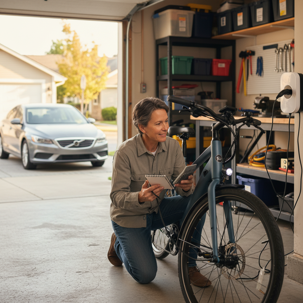 ชาร์จ E-Bike 1 ครั้ง เสียค่าไฟกี่บาท? คำนวณง่ายๆ - ebike-charging-cost-calculation