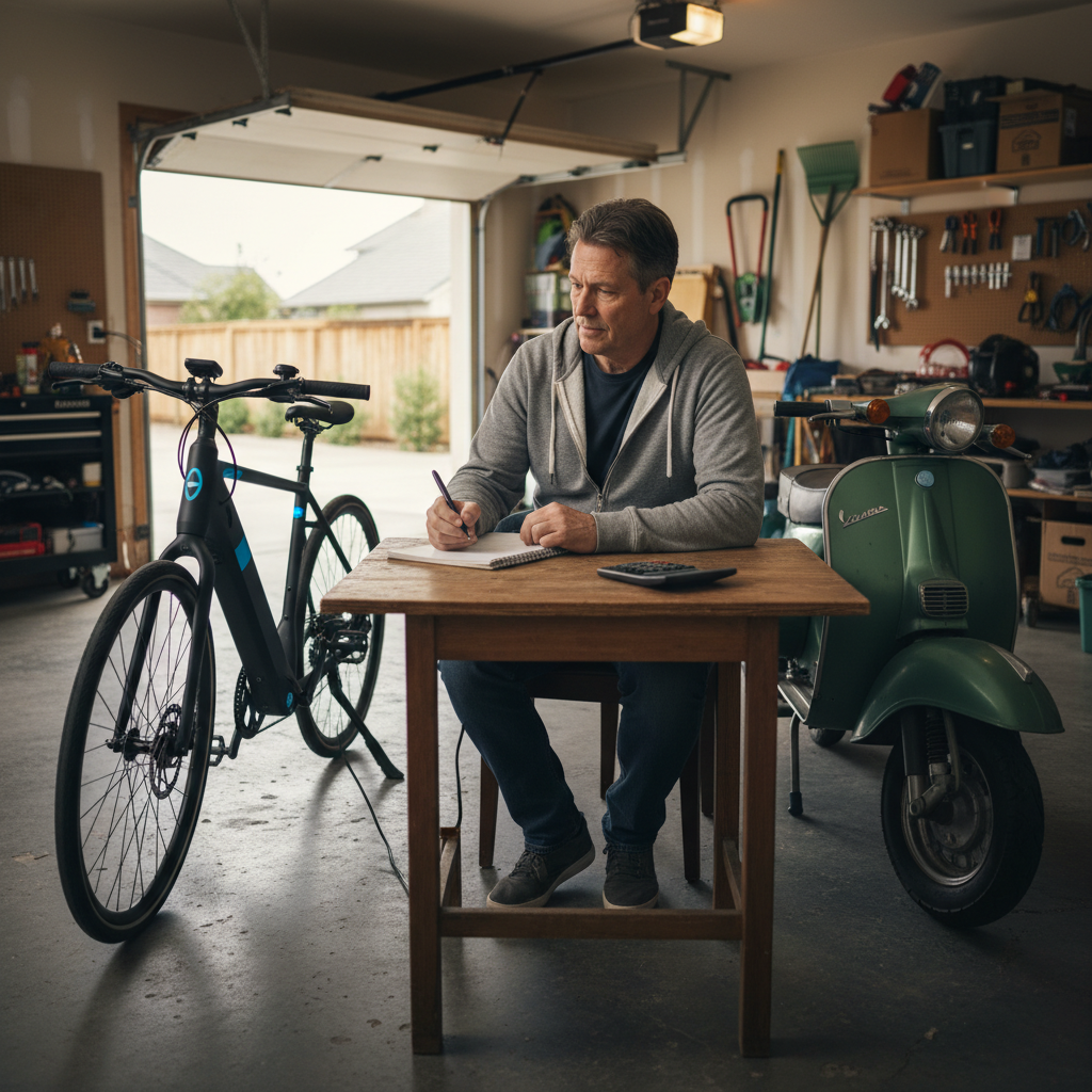 คำนวณค่าไฟ E-Bike: ประหยัดกว่าเติมน้ำมันกี่บาท? - ebike-charging-cost-vs-gasoline