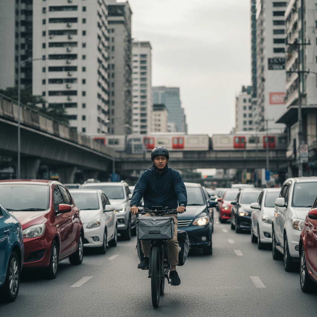 E-Bike: ทางเลือกใหม่คนเมือง ลดค่าเดินทาง สู้ภัยน้ำมันแพง - ebike-city-commute-fuel-price