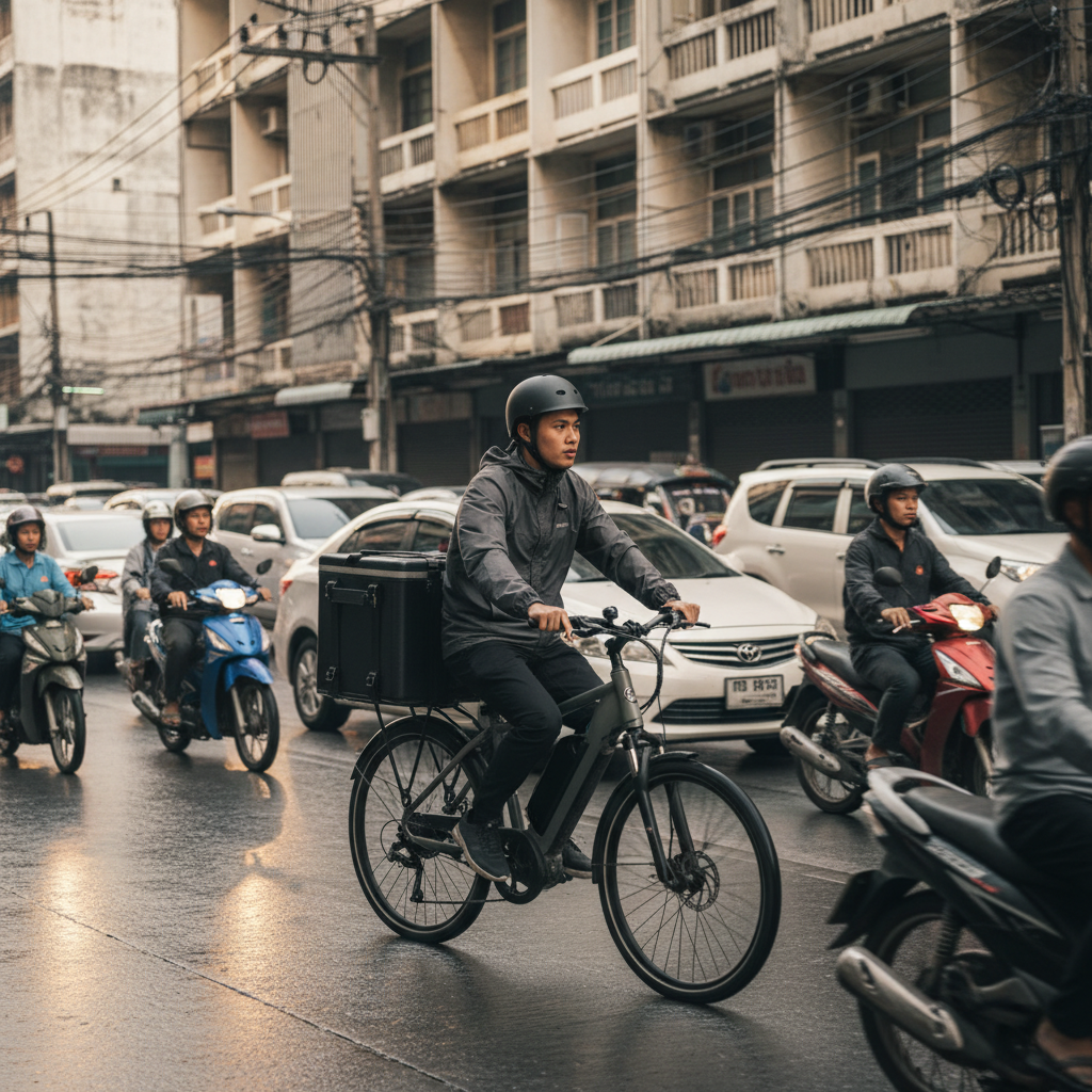 เทรนด์ E-Bike Delivery: ทางรอดธุรกิจยุคประหยัดพลังงาน - ebike-delivery-trend-thailand