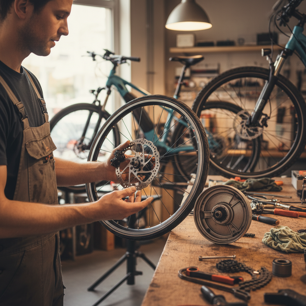 ดิสก์เบรก vs ดรัมเบรก: E-Bike ควรใช้เบรกแบบไหน? - ebike-disc-brake-vs-drum-brake