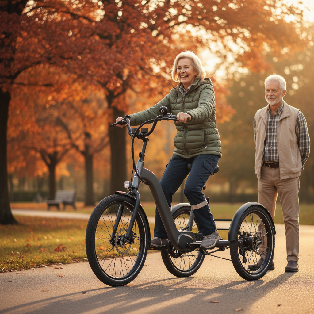 E-Bike สำหรับผู้สูงวัย: 5 ฟีเจอร์ที่ต้องมีเพื่อความปลอดภัย - ebike-features-for-seniors