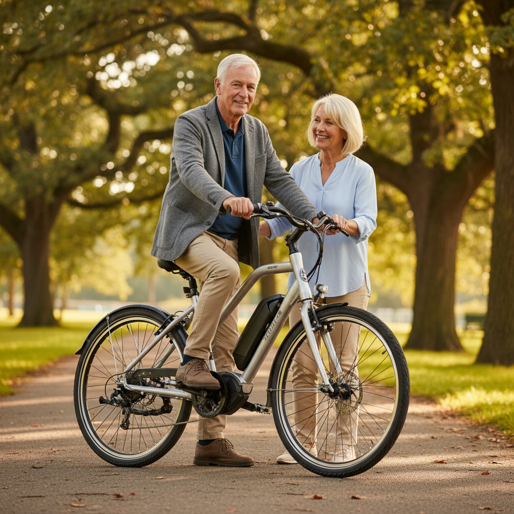 สูงวัยก็ซิ่งได้! 5 ทริคเลือก E-Bike ให้ปลอดภัยสำหรับผู้สูงอายุ - ebike-for-seniors-buying-guide