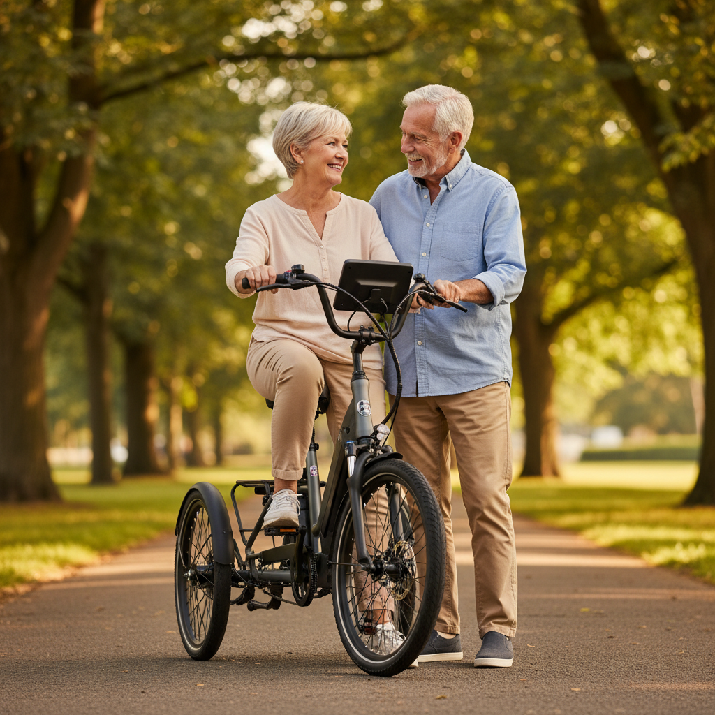 E-Bike ผู้สูงอายุ: เลือกอย่างไรให้ปลอดภัยและคุ้มค่า? - ebike-for-seniors-guide