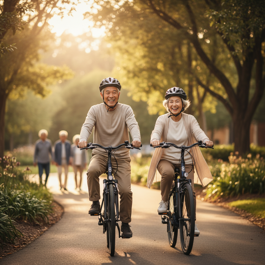 E-Bike เพื่อผู้สูงวัย: ขับขี่ปลอดภัย เพิ่มความสุขวัยเกษียณ - ebike-for-seniors-safe-riding