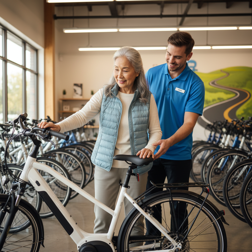 เลือก E-Bike ให้ผู้สูงอายุ: 5 จุดเช็กเพื่อความปลอดภัยสูงสุด