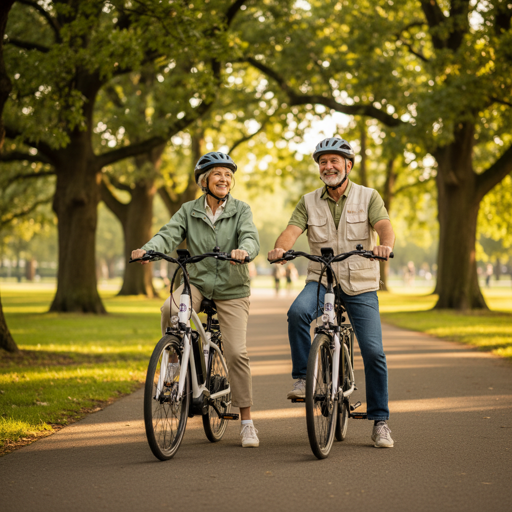 E-Bike เพื่อผู้สูงวัย: เลือกอย่างไรให้ปลอดภัย ขับขี่ง่าย? - ebike-for-seniors-safety-guide