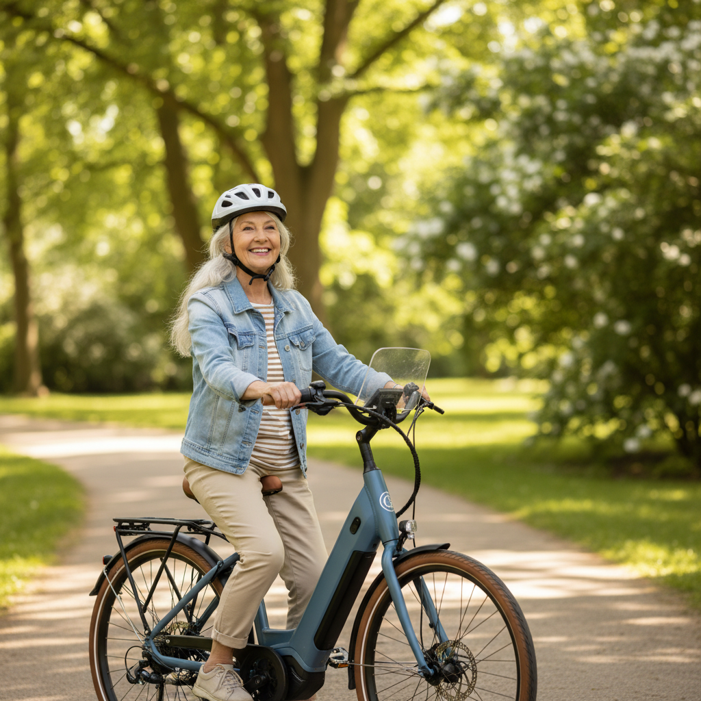 E-Bike สำหรับผู้สูงอายุ: เลือกยังไงให้ปลอดภัย ขับสบาย - ebike-for-seniors-safety-guide
